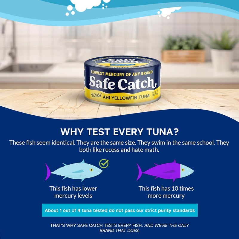 Safe Catch Wild Ahi Tuna, Pack of 6 - Image 5
